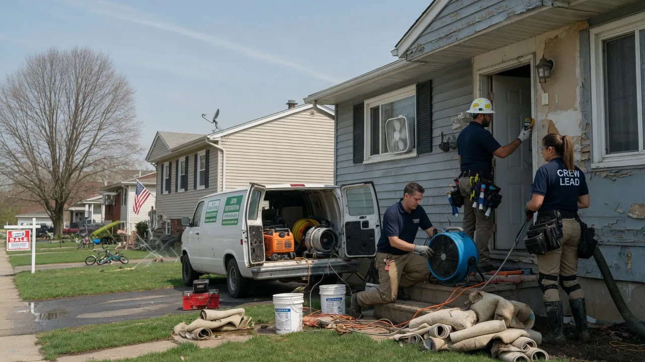 Flood Cleanup in Colonia, NJ near me
